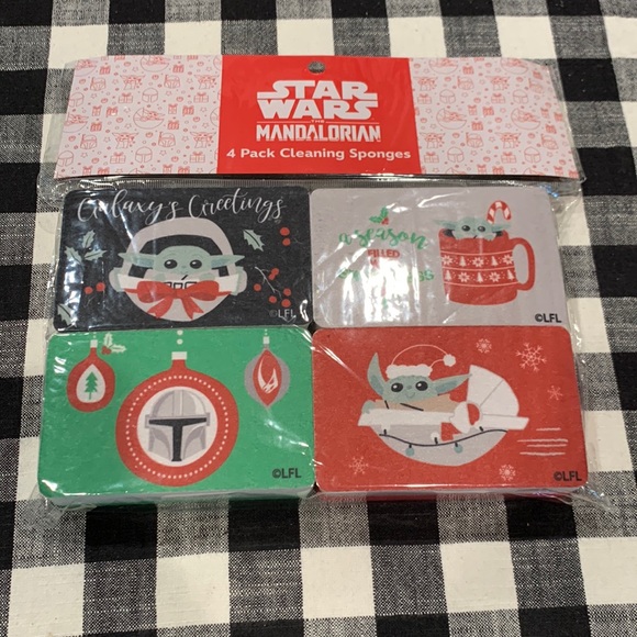 Disney Kitchen Disney Star Wars The Mandalorian Baby Yoda Cleaning